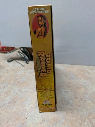 Tomb Raider Gold (PC, 1998) Eidos Trapezoid Big Box - Picture 5 of 11