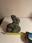 Huddled Rabbit Family Sculpture Garden Decor USA Statue Figurine Bunny