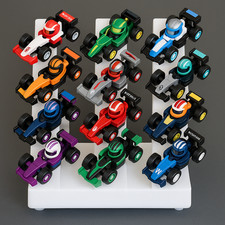 LEGO F1 71049 Display Stand For Collectible Race Cars-Personalise With Own Text