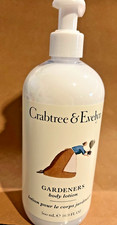 Crabtree  Evelyn Gardeners Scented Body Lotion 16.9 oz / 500ml with Pump