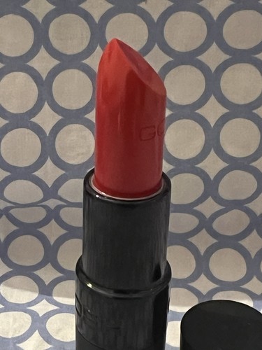 GOSH Velvet Touch Lipstick 149 Dangerous Deep Orange Red Cream Discontinued New - Picture 3 of 5