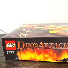 LEGO 7477 Dino Attack T-1 Typhoon vs. T-Rex Dinosaur Helicopter Vintage Set
