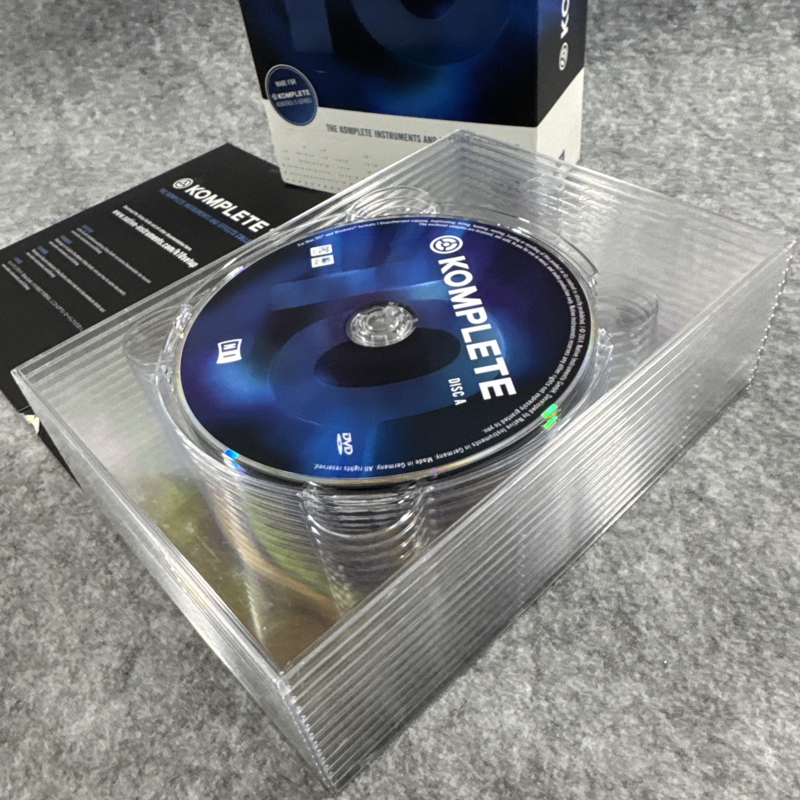 DISCS ONLY 🔴 Komplete 10 ultimate Native Instruments For S-series NO SERIAL #