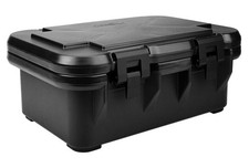 Cambro UPCS160110 Camcarrier Full Size 6 in Deep Black Pan Carrier