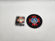 BATTLETECH Tamar Pact Pin & Patch Mercenaries Kickstarter NEW
