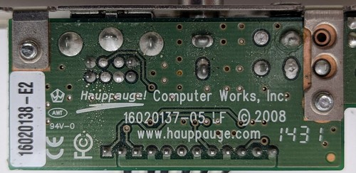 Hauppauge WinTV-HVR-2255 Dual TV Tuner Hybrid / Video Capture Card PCIe - Tested - Picture 11 of 15