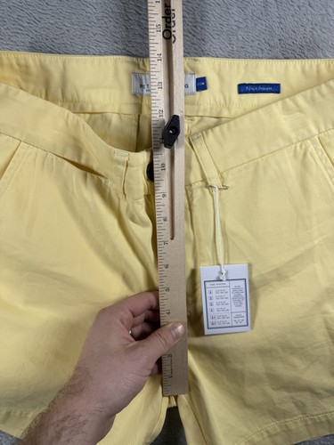 Pantalones Cortos Peter Manning Para Hombre 33 Amarillo 5 Pulgadas Entrepierna Chino Caqui Clásico Verano - Imagen 10 de 18