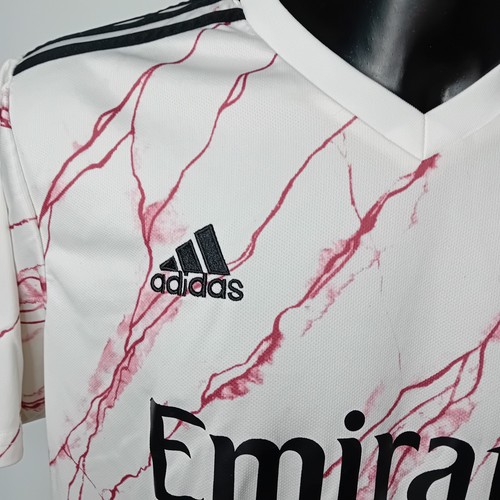 ARSENAL ADIDAS JERSEY 2020 AWAY MENS SIZE XXL WHITE MARBLE SHIRT - RARE RETRO - Picture 7 of 13