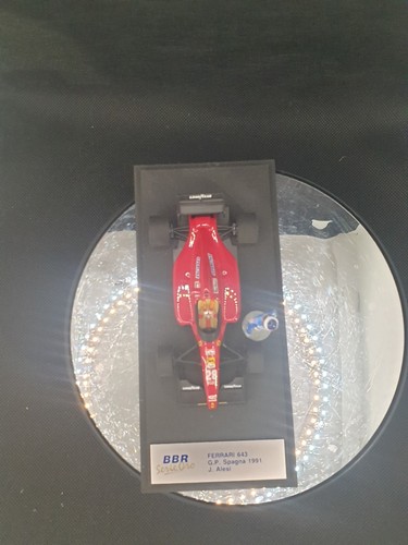 BBR Serie Oro 1/43 Fact. Built - FERRARI 641-1 - GP UK '90 ALESI 9° - Con Pilota - Imagen 7 de 7