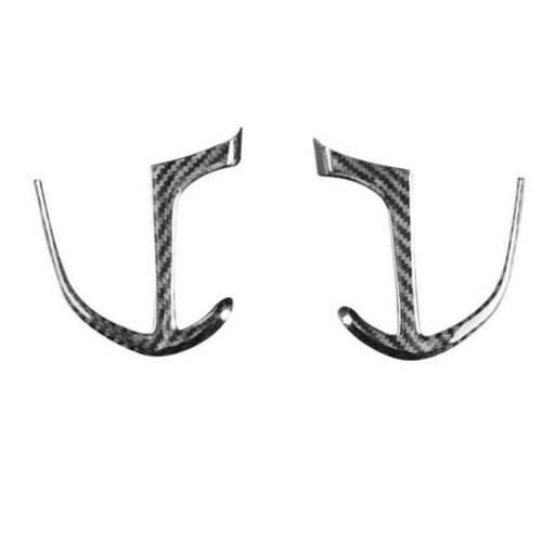 Perfect Fit Carbon Fiber Steering Wheel Trim for Dodge For Challenger 15 21 - Picture 9 of 12