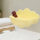 Wall-mounted Soap Holder Cartoon Cloud Soap Tray Draining Box