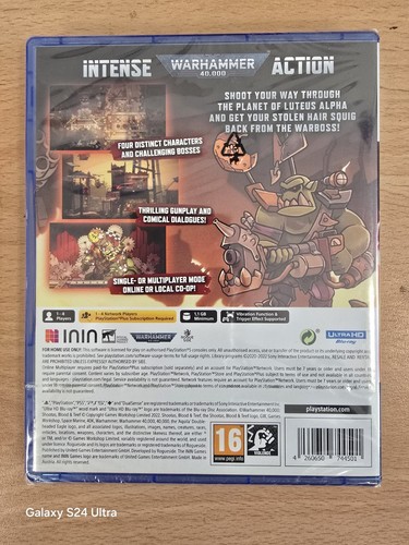Warhammer 40,000: Shootas, Blood & Teef (PlayStation PS5) 3PM Dispatch - New - Picture 2 of 2