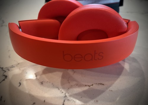 Beats Solo Pro Wireless Noise Cancelling On-Ear Headphones - Red - Excellent  - Bild 4 von 5