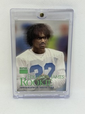 1999 Skybox Edgerrin James Rookie Card #222 ~SHOWYOURCARDS~hard Cased