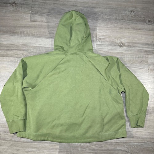 Nike Tech Fleece Windrunner Hoodie Cropped Full Zip Damen Grün Jacke 2X - Bild 3 von 6