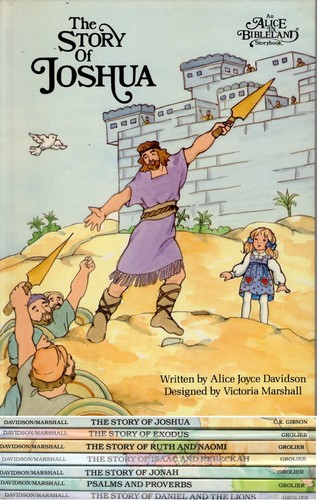 ALICE IN BIBLELAND - 7 OLD TESTAMENT TITLES - JOSHUA, ETC - 1980s - HARDCOVER - Picture 1 of 23