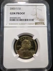 2003-S Sacagawea Dollar Proof — photo from another recent sale