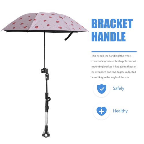 Umbrella Stand Extendable Bike Accessory Bracket Connector Holder - Picture 7 of 12