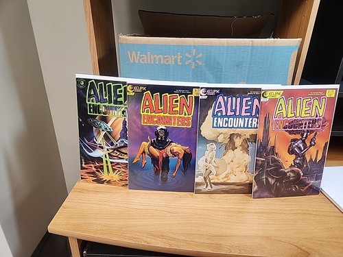 ALIEN ENCOUNTERS 1 - 14 complete ECLIPSE COMICS 1985 LOT DAVE STEVENS - Picture 3 of 4