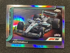 2025 Topps Chrome Formula 1 F1 Silver Refractor #80 Kimi Antonelli RC