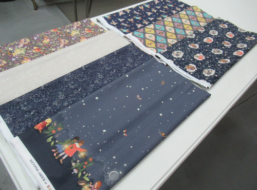 Michael Miller Quilt-Basteln Stoff NOCTURNAL GARDEN Paket 7 Stile x 1 Yard schön!