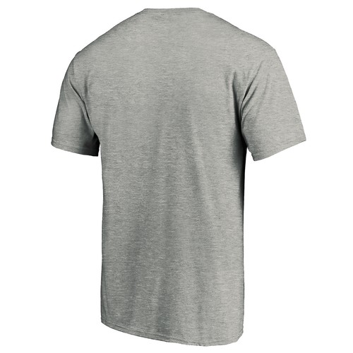 Men's Fanatics MTO Label Heather Gray Detroit Tigers Heart & Soul T-Shirt - Picture 3 of 3