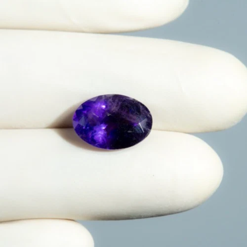NATURAL AMETHYST 6.55 CARATS. Govt Lab Certified - IIGJ - Image 2 of 4