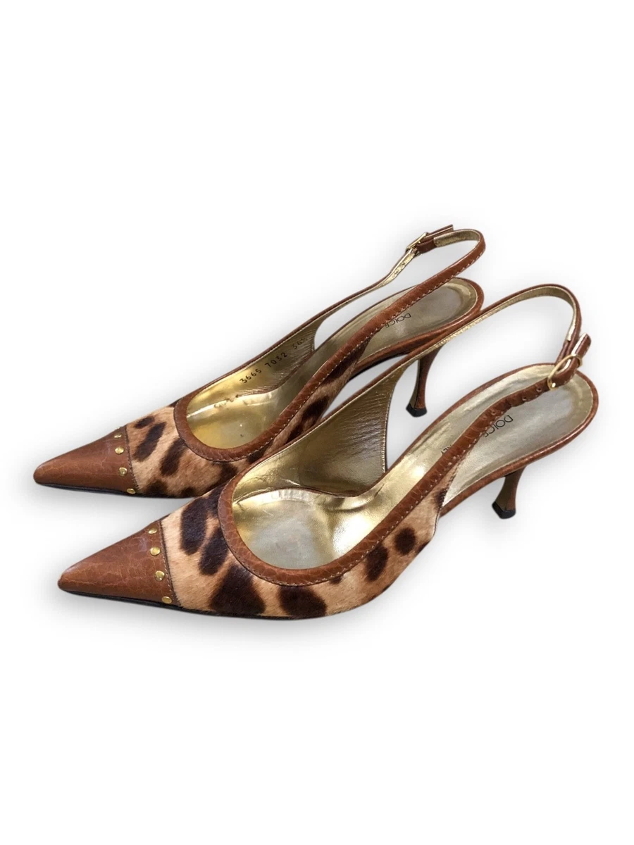 Dolce&Gabbana Women's Animal Print Slingback for sale | eBay