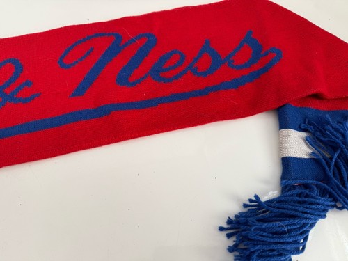 NBA Washington Bullets Scarf Red Blue Basketball Winter Wrap Acrylic 56”x7” - Picture 4 of 6