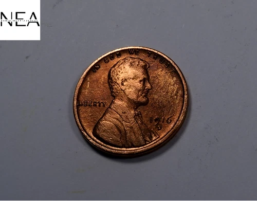 1916-D Lincoln Wheat Penny Cent ~ Almost Uncirculated AU ~ ZW730