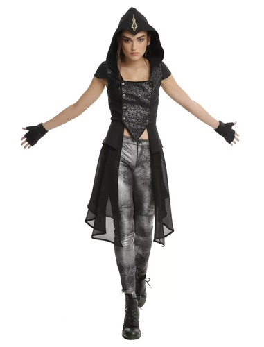 Assassin's Creed Maria Girls Hooded Vest Junior's size M video game cosplay 902 - Picture 4 of 12
