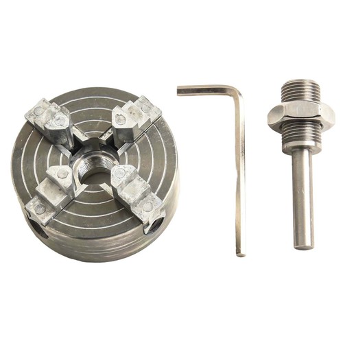 Three Jaw Design Zinc Alloy Chuck Perfect for Precision Drilling Needs - Picture 2 of 36