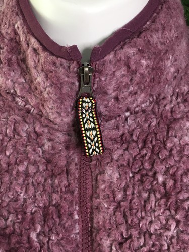 Suéter Sherpa Stillwater Supply Company Top 1/4 Cremallera Para Mujer Talla M púrpura - Imagen 4 de 9