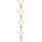  4 Sets Gardienenraffhalterung Vorhang Krawatte Rücken Vorhangkrawatte