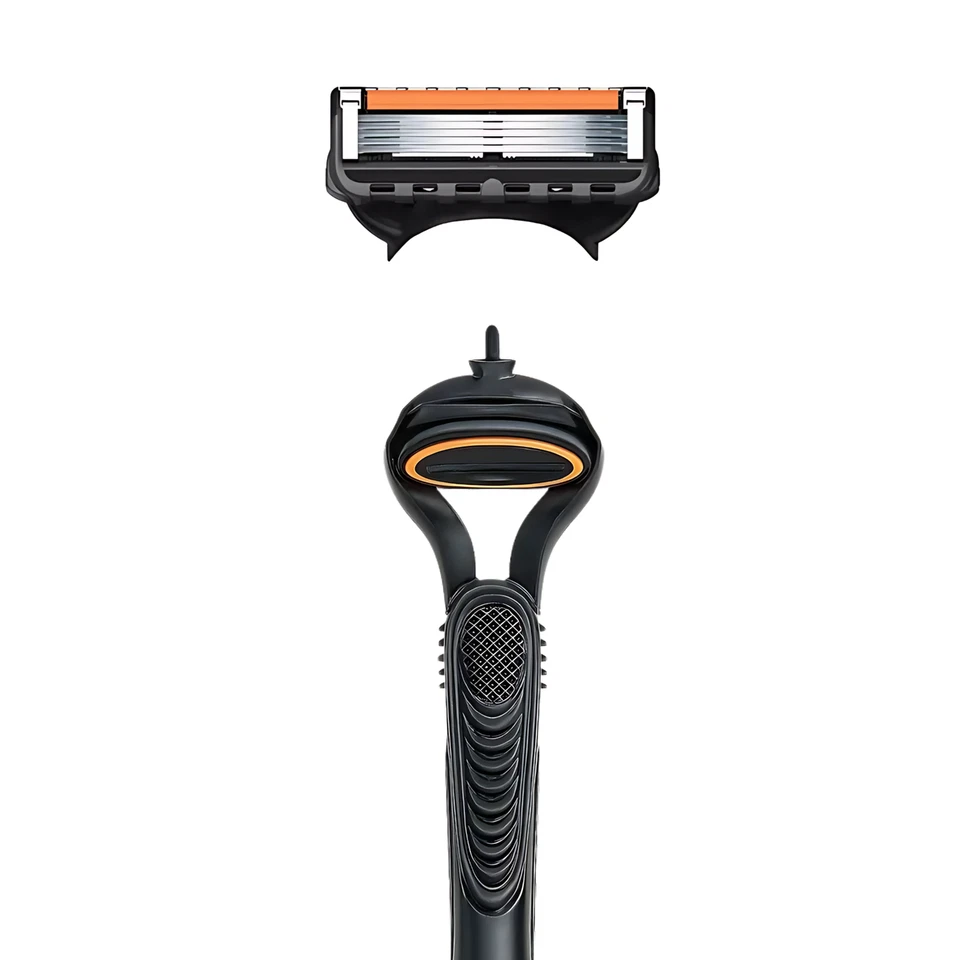 RAZOR BLADES FOR GILLETTE FUSION 5 PROGLIDE REPLACEMENT BLADES + HANDLE + FOAM SET - Image 3 of 4