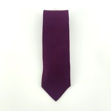 Brooks Brothers Makers and Merchants Tie Burgundy Blue Silk Necktie Classic