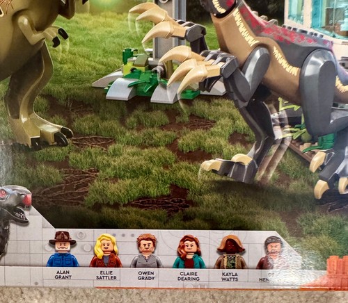 LEGO 76949 Jurassic World Dominion Giganotosaurus & Therizinosaurus Attack New - Picture 4 of 5