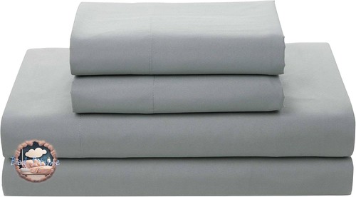 Bed-Dtime - Juego de edredón de 5 piezas en color liso - plumón suave para todas las estaciones - Imagen 6 de 6