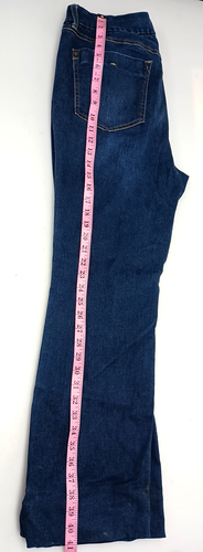 Seven7 Jeans Slim Boot Dark Wash High Rise Bauchlos Damen Blue Jeans Gr. 14 - Bild 9 von 11