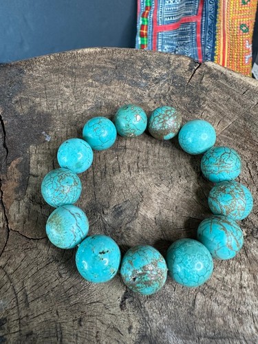 Old Chinese Turquoise Bracelet - Bild 1 von 4