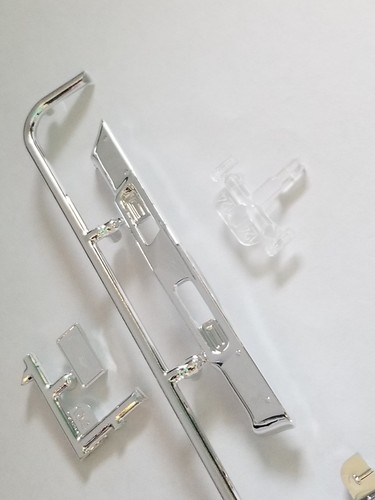 69 Chevelle Frontstoßstange & Signalleuchten aus Revell 1:25 Modellbausatz 1969 - Bild 1 von 9