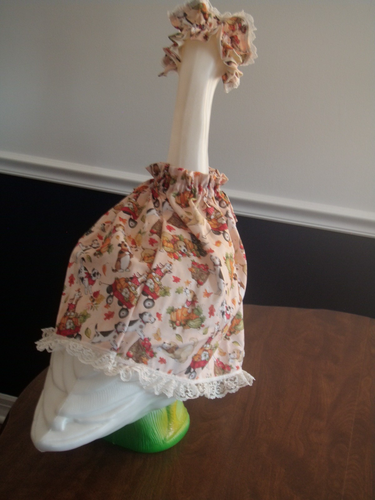 Traje Ropa Ganso - Perros Jugando Otoño con Gorro para LG 24-27" Ganso - Imagen 3 de 4