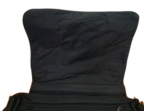 Rare Boeing Vintage Logo Over The Shoulder Messenger Bag Leed's Brass Hardware  - Bild 8 von 19