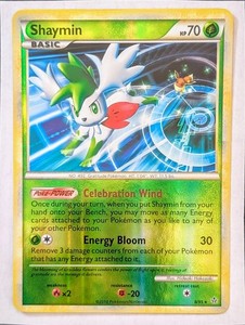 Shaymin | 8/95 Reverse Holo Rare | Heart Gold & Soul Silver: Unleashed | NM