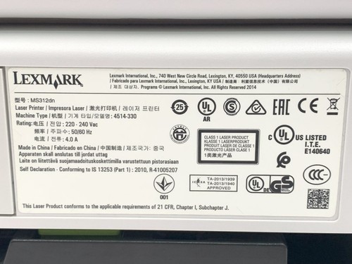 Imprimante laser monochrome Lexmark MS312dn - Photo 2/6