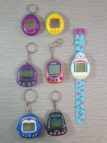 Tamagotchi Virtual Pet Lot - 7 pieces