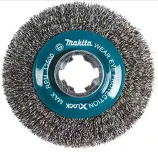 X-lock Quick Change System 4-1/2 In. Carbon Steel Wire Wheel Brush Item-1000