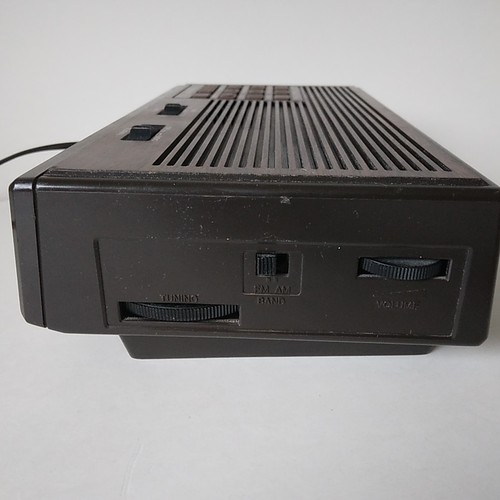 Reloj Despertador Sanyo Modelo: RM 6400-AM/FM-Con Cable/Batt.Bkup.-1987-Probado Funciona - Imagen 5 de 16