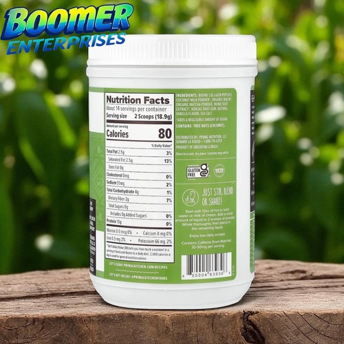 Kollagen Keto Latte Matcha Primal Kitchen Peptide Pulver zuckerfreie Ergänzung - Bild 2 von 3