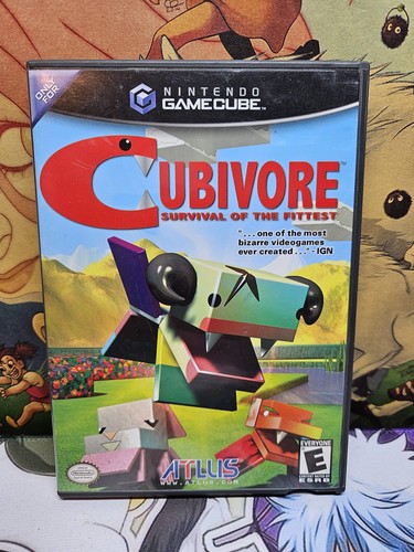 Cubivore: Survival of the Fittest (Nintendo GameCube, 2002) OHNE BOOKLET - Bild 1 von 4